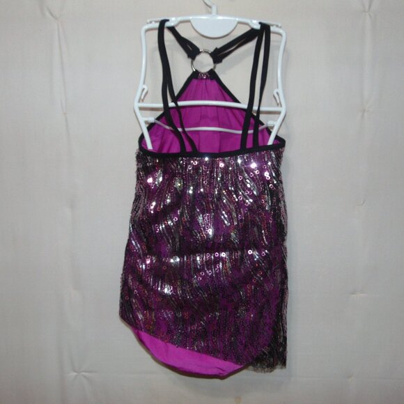 Revolution Pink Sequin Leotard MA - Picture 3 of 7